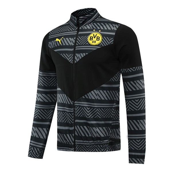 Chaqueta Borussia Dortmund 2022 2023 Gris Negro